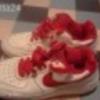 Nike Air Fehér-Piros Cipő 36, 5! 2000Ft