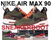 Nike Air Max 90 MAGASSZÁRÚ férfi női sportcipők