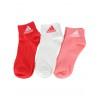 Adidas Per Ankle T 3pp férfi zokni piros 23-26