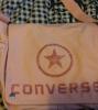 Converse pasztel rózsaszín szaggatott oldal táska