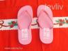 Rózsaszín 38-as Retro Jeans női flip-flop papucs